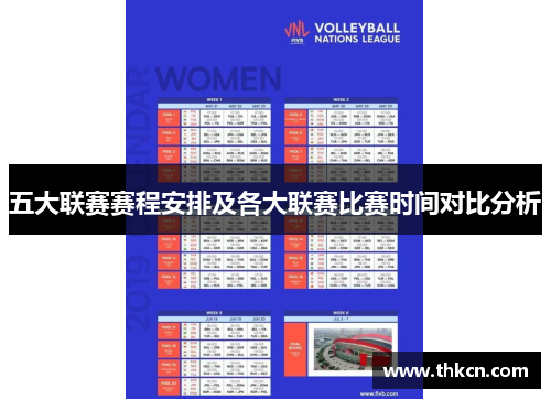 五大联赛赛程安排及各大联赛比赛时间对比分析